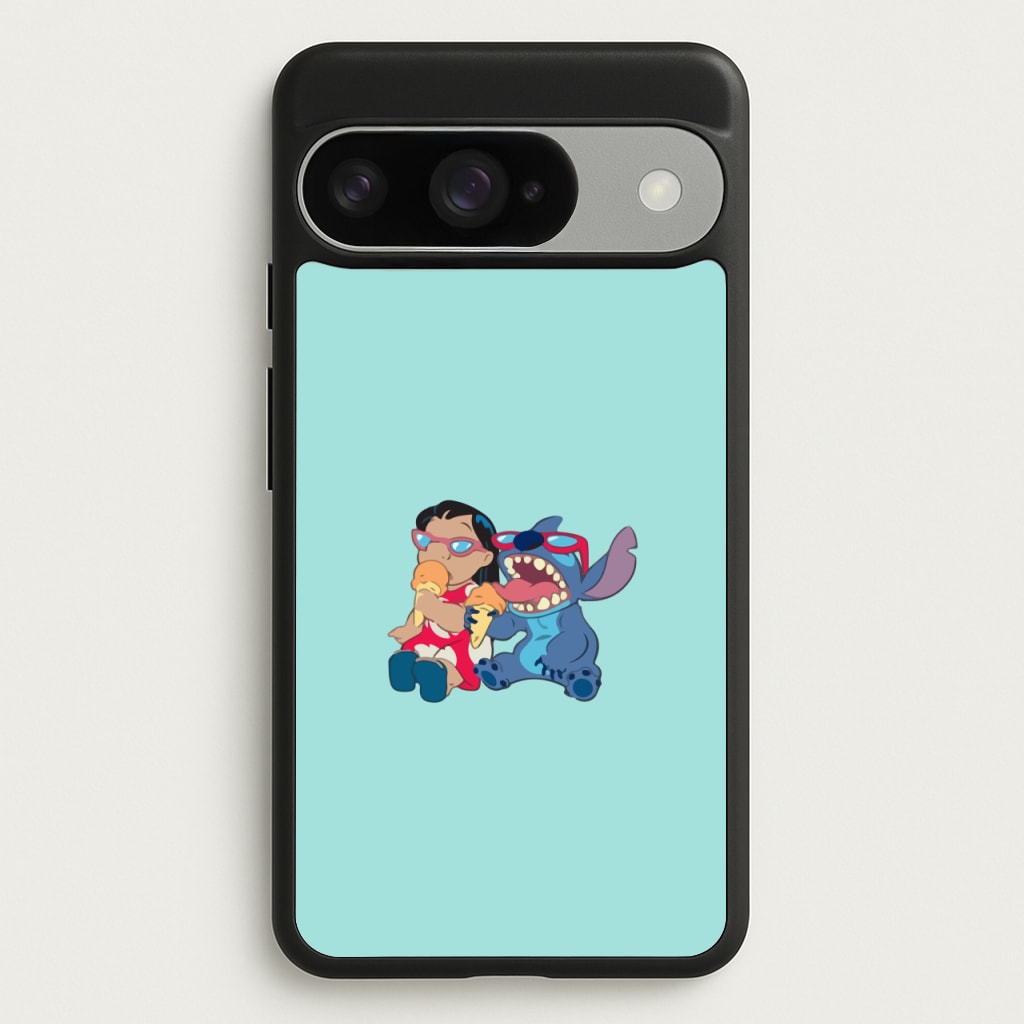 Ice Cream Alien Blue Phone Case for Google Pixel 10 / 10 Pro