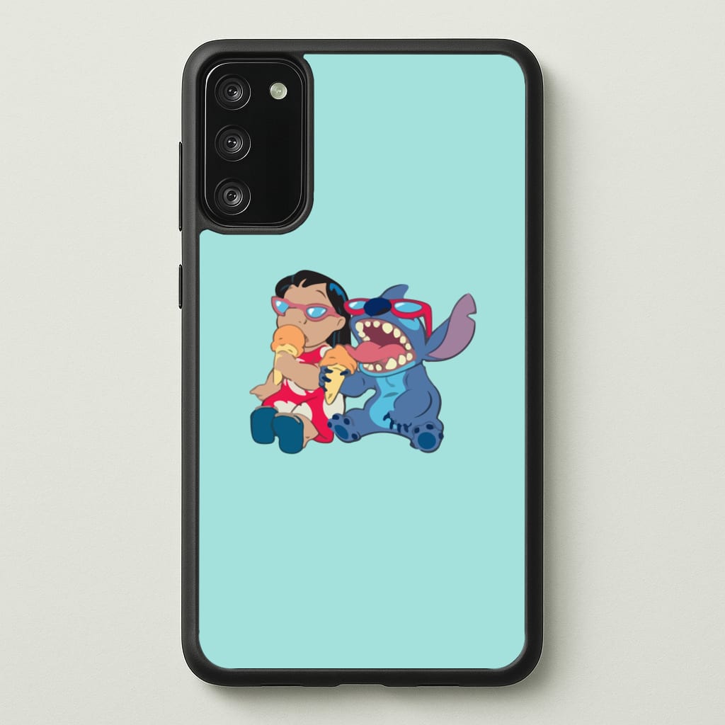 Ice Cream Alien Blue - Disney Phone Case for Galaxy A41