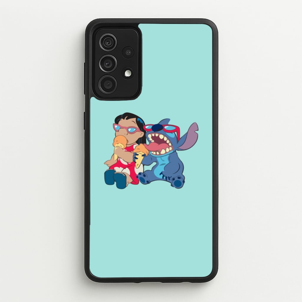 Ice Cream Alien Blue - Disney Phone Case for Galaxy A52 / A52s