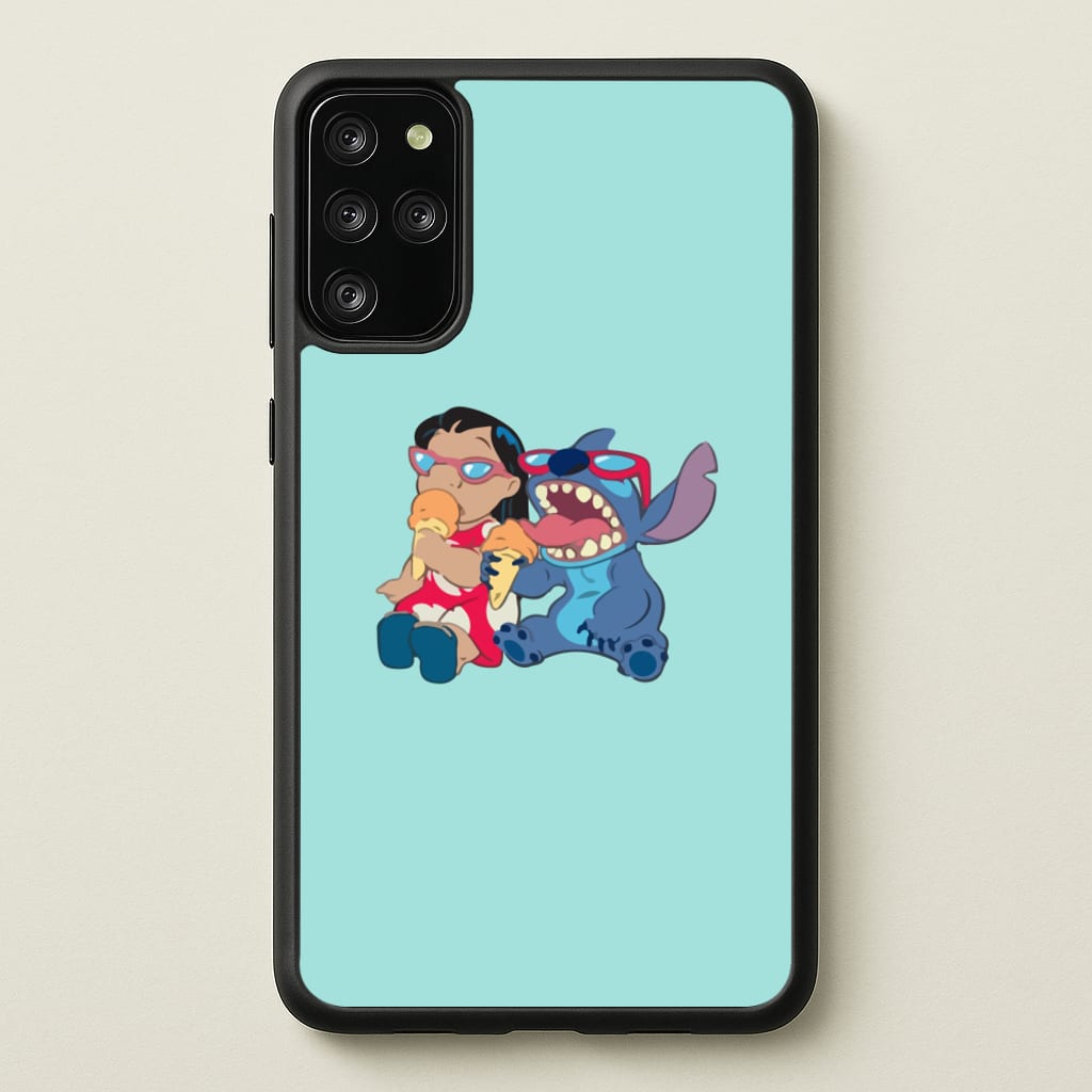Ice Cream Alien Blue - Disney Phone Case for Galaxy S20 Plus
