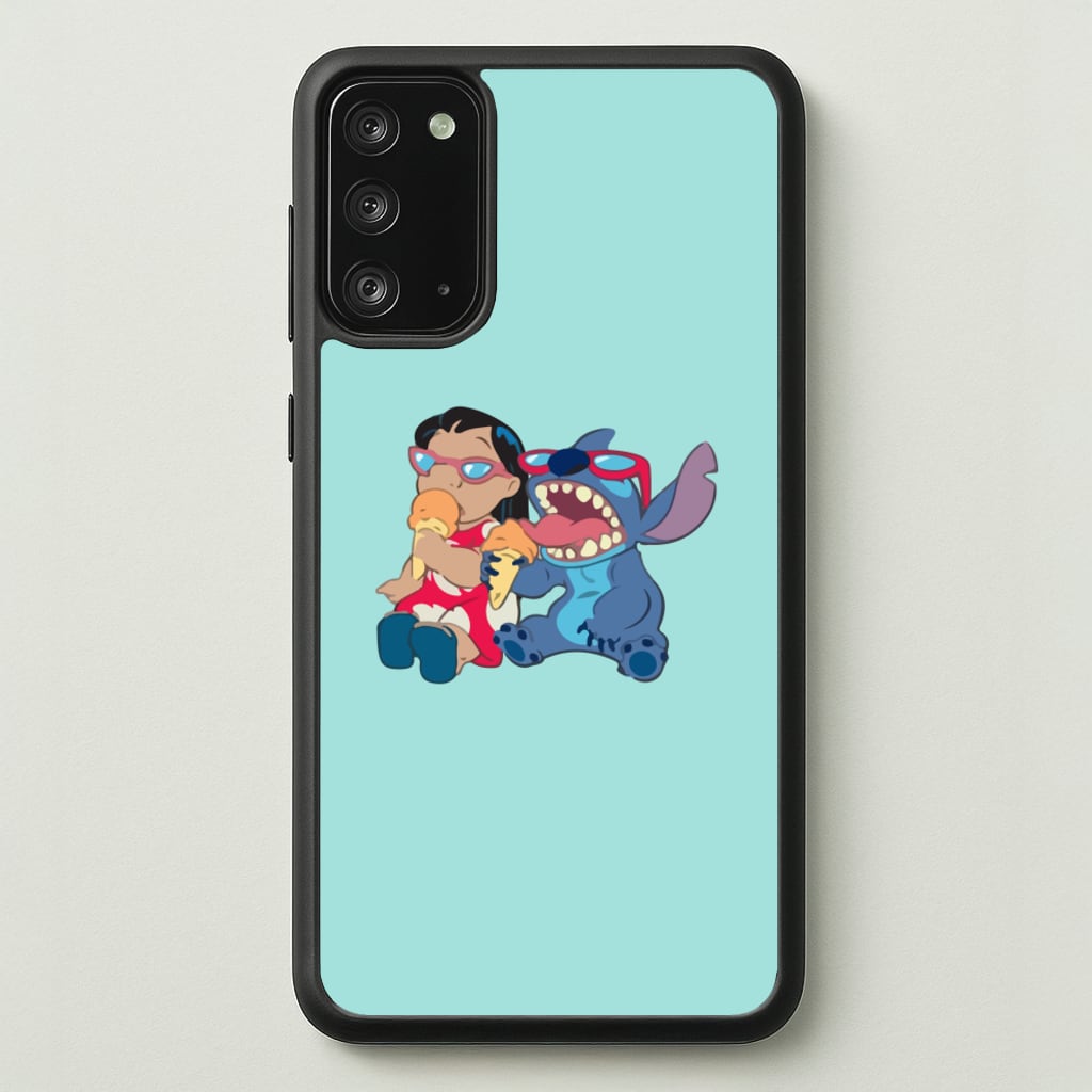 Ice Cream Alien Blue - Disney Phone Case for Galaxy Note 20