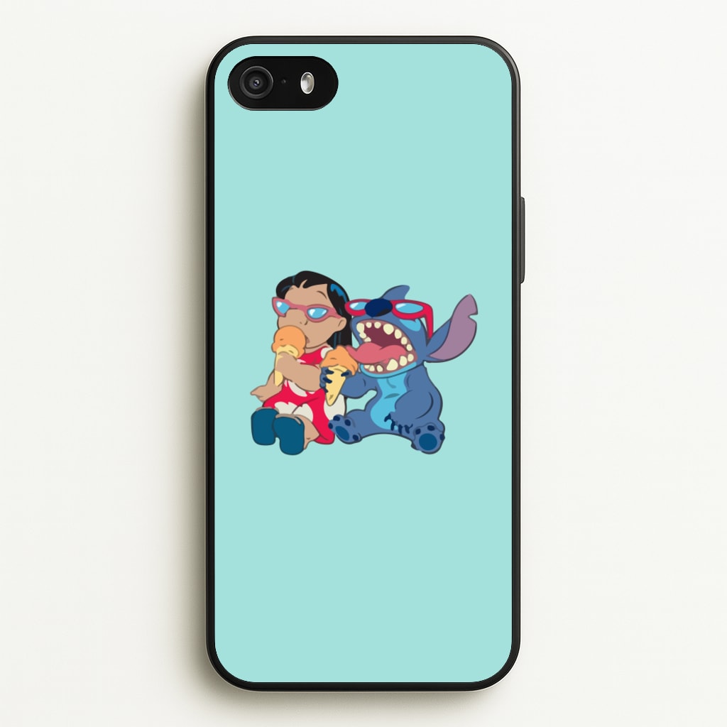 Ice Cream Alien Blue - Disney Phone Case for iPhone 5 / 5s / SE 2016