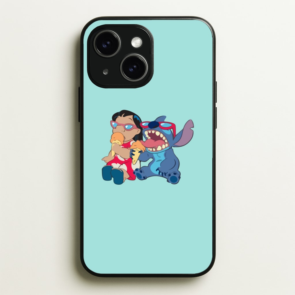 Ice Cream Alien Blue - Disney Phone Case for iPhone 15 Plus