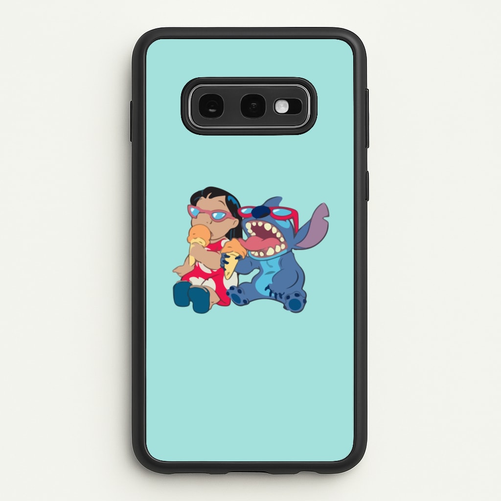 Ice Cream Alien Blue - Disney Phone Case for Galaxy S10e