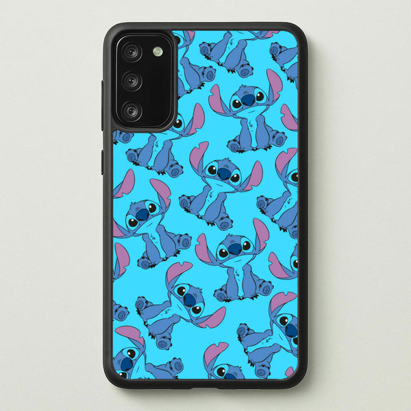 Cute Alien Blue Pattern - Disney Phone Case for Galaxy S20FE