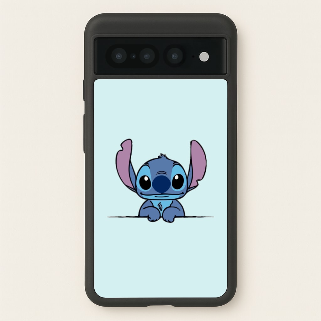 Alien Blue Leaning - Disney Phone Case for Google Pixel 7 Pro