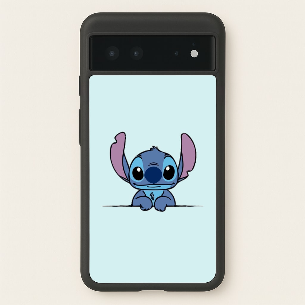 Alien Blue Leaning - Disney Phone Case for Google Pixel 6
