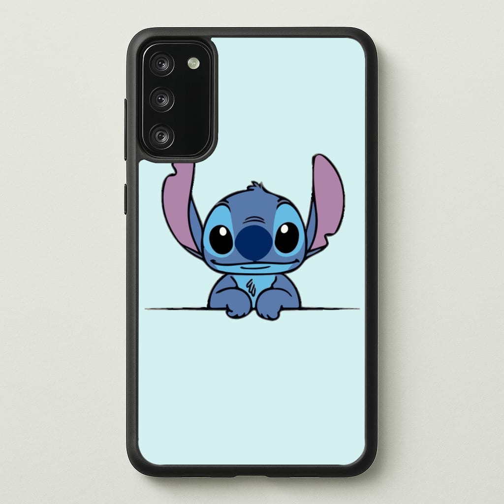 Alien Blue Leaning - Disney Phone Case for Galaxy S20