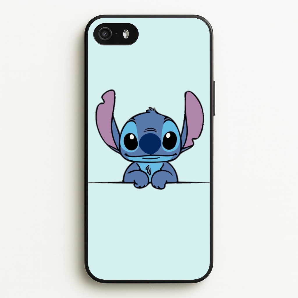Alien Blue Leaning - Disney Phone Case for iPhone 5 / 5s / SE 2016