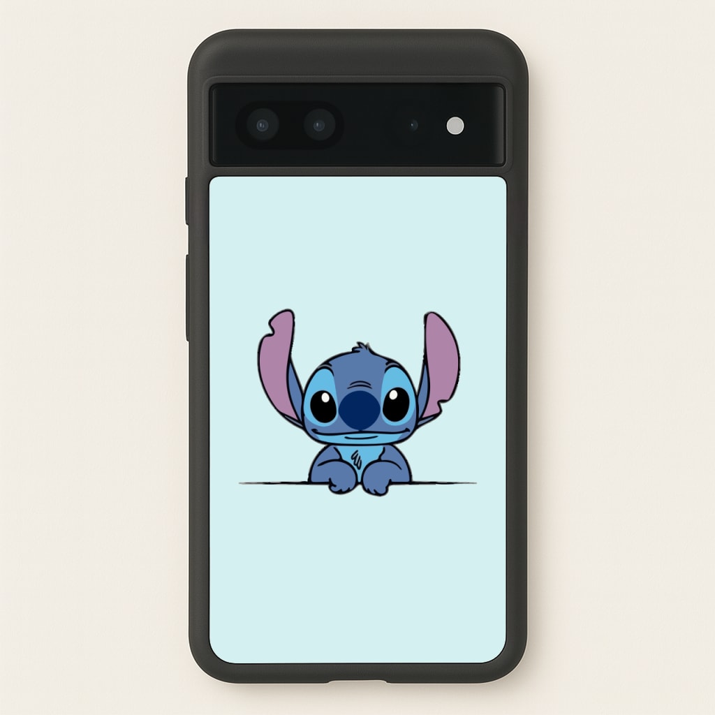 Alien Blue Leaning - Disney Phone Case for Google Pixel 7