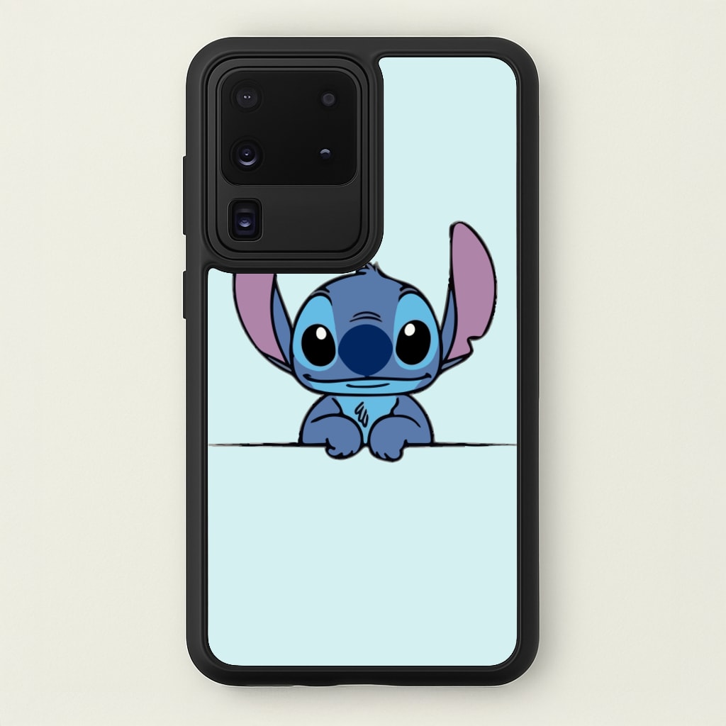 Alien Blue Leaning - Disney Phone Case for Galaxy S20 Ultra