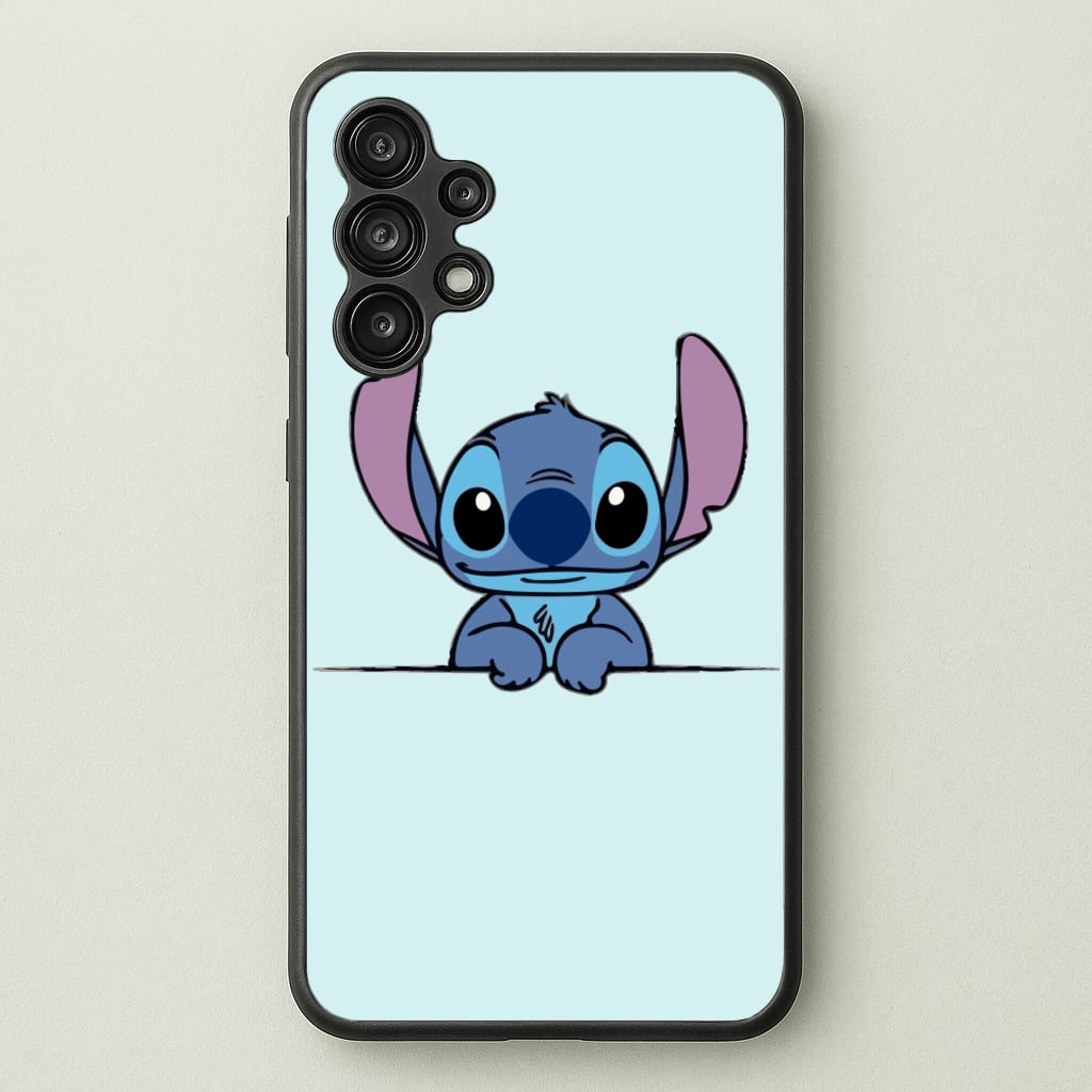 Alien Blue Leaning - Disney Phone Case for Galaxy A13