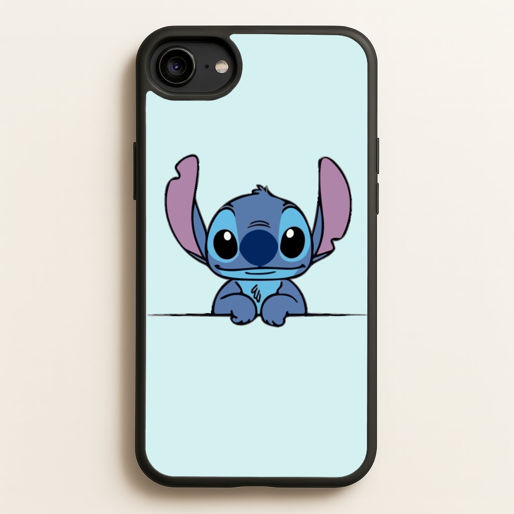 Alien Blue Leaning - Disney Phone Case for iPhone 6 / 7 / 8 / SE
