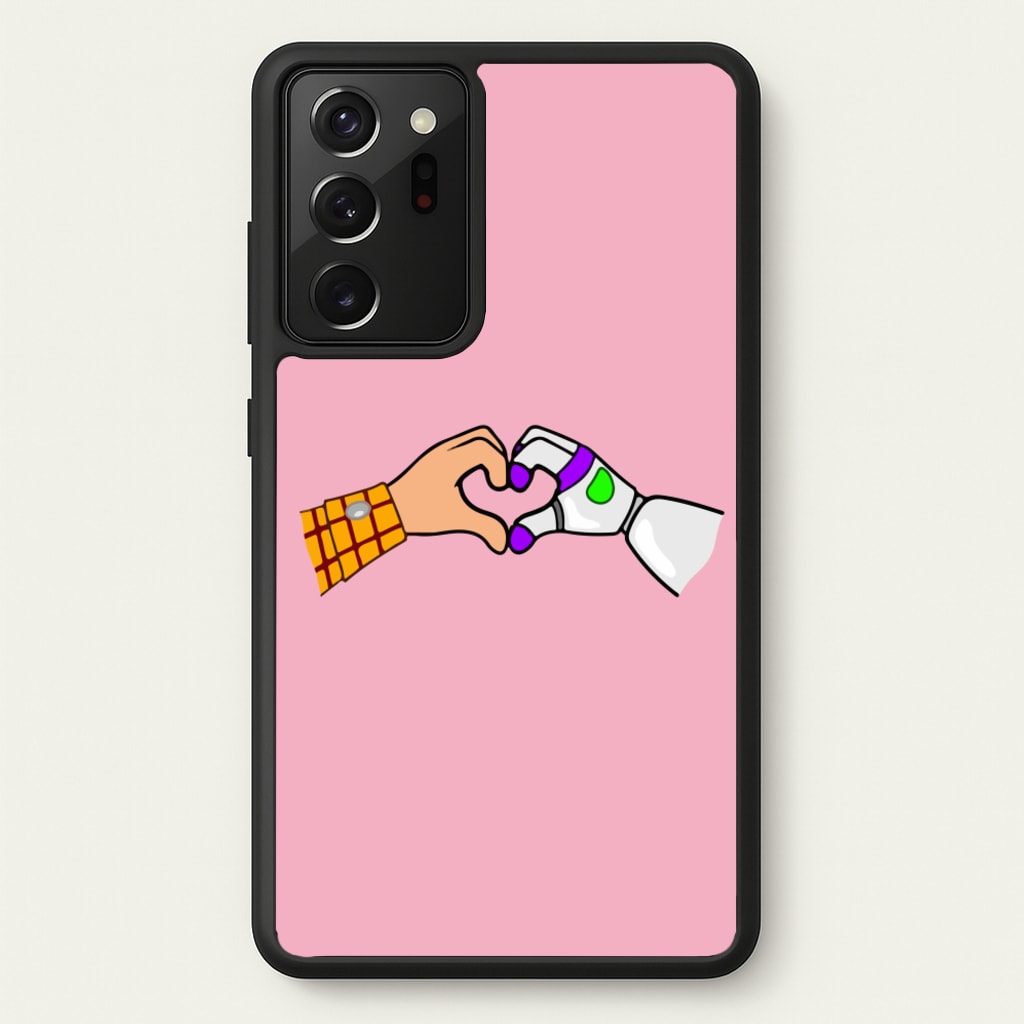 Woody And Buzz Love - Disney Phone Case for Galaxy Note 20 Ultra