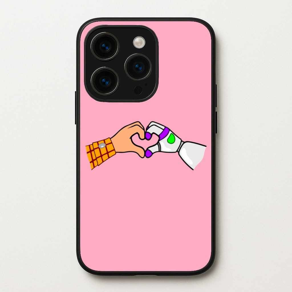 Woody And Buzz Love - Disney Phone Case for iPhone 14 Pro