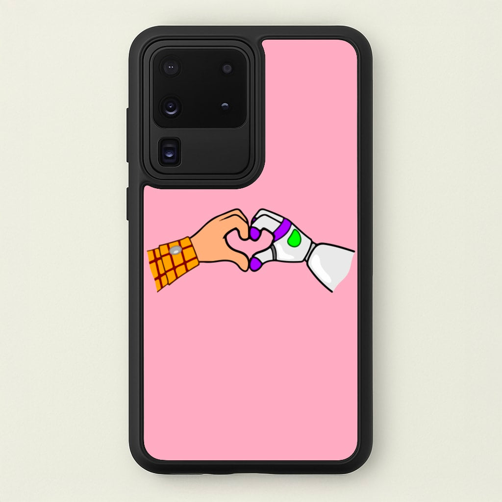 Woody And Buzz Love - Disney Phone Case for Galaxy S20 Ultra