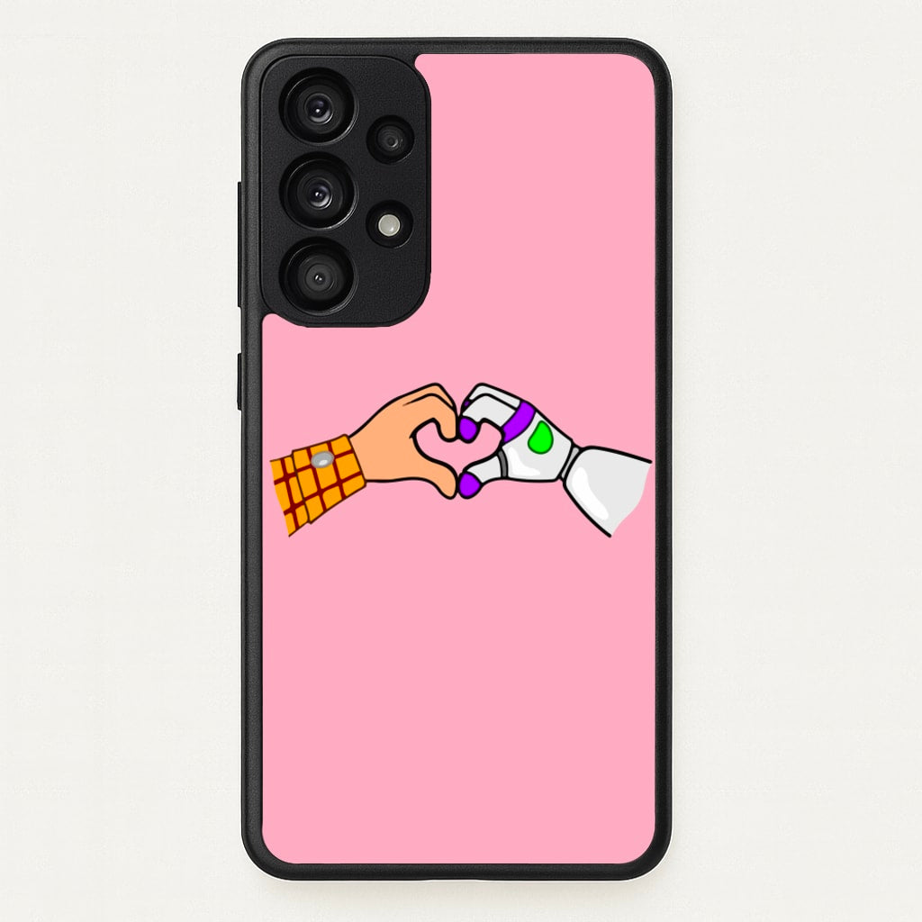 Woody And Buzz Love - Disney Phone Case for Galaxy A53