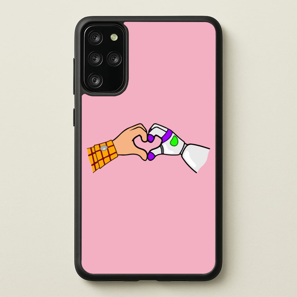 Woody And Buzz Love - Disney Phone Case for Galaxy S20 Plus