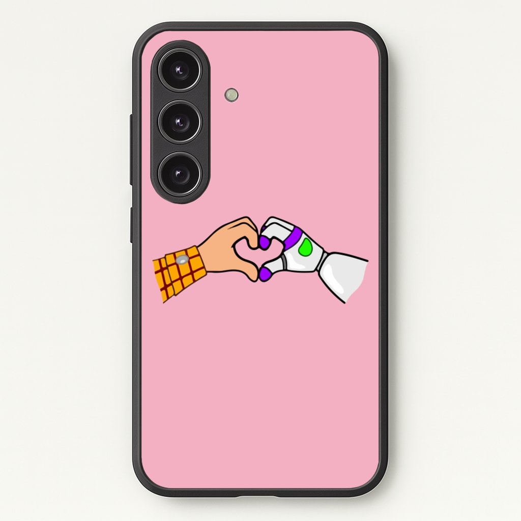 Woody And Buzz Love - Disney Phone Case for Galaxy S25 Plus