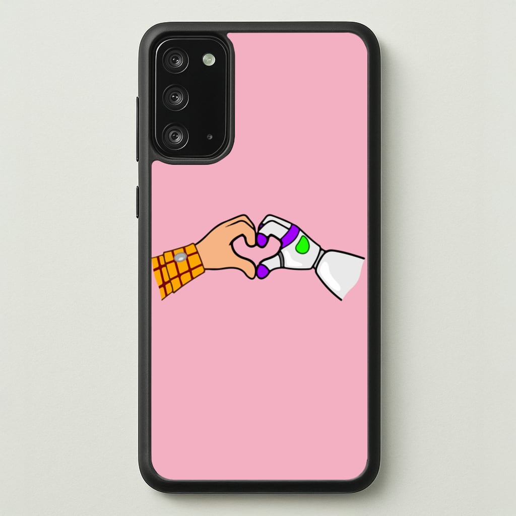 Woody And Buzz Love - Disney Phone Case for Galaxy Note 20