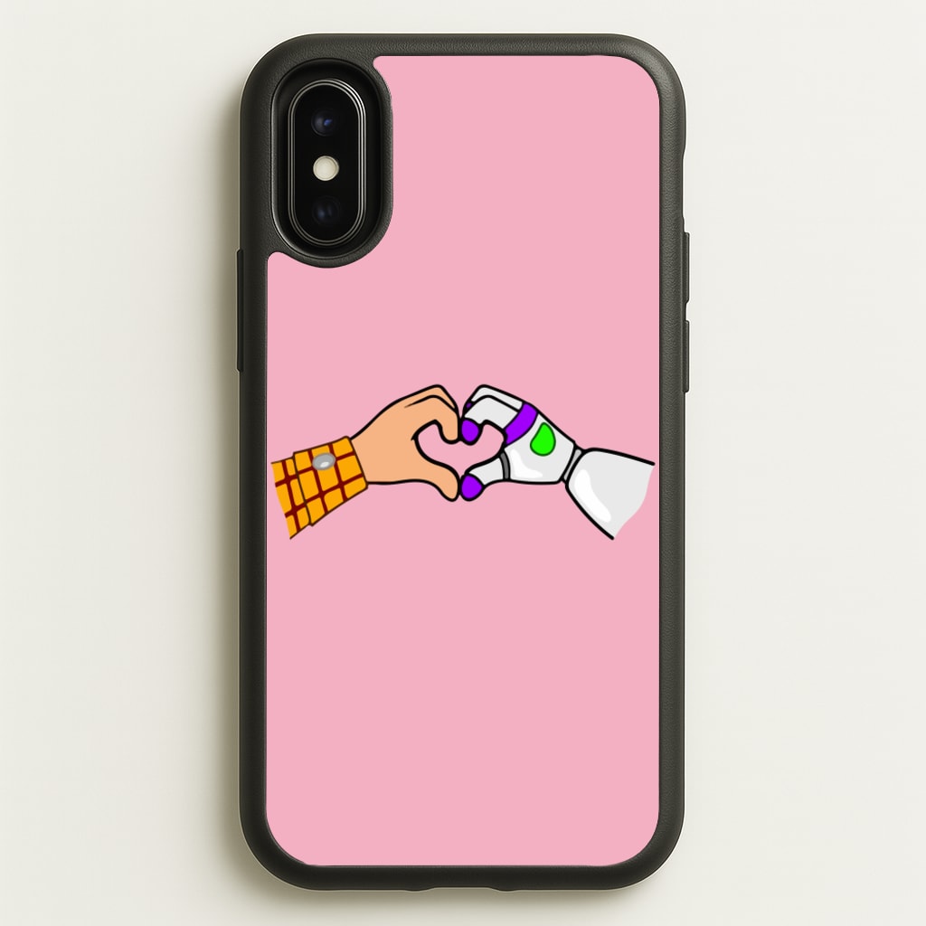 Woody And Buzz Love - Disney Phone Case for iPhone X / XS