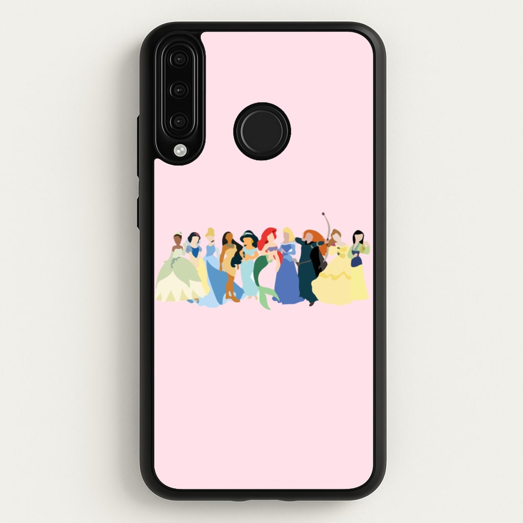 Fairytale Princesses Cast - Disney Phone Case for Huawei P30 Lite