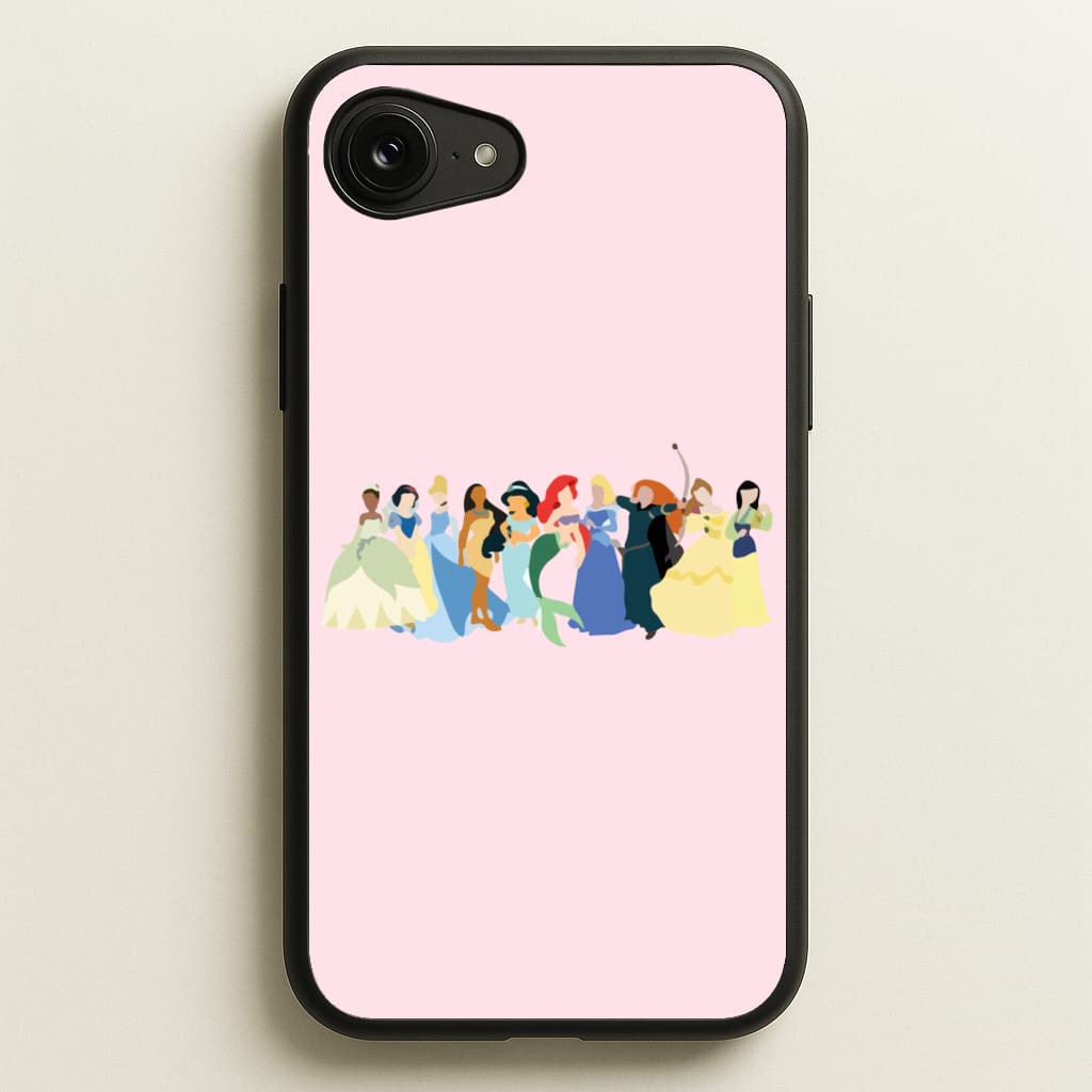 Fairytale Princesses Cast - Disney Phone Case for iPhone 16e
