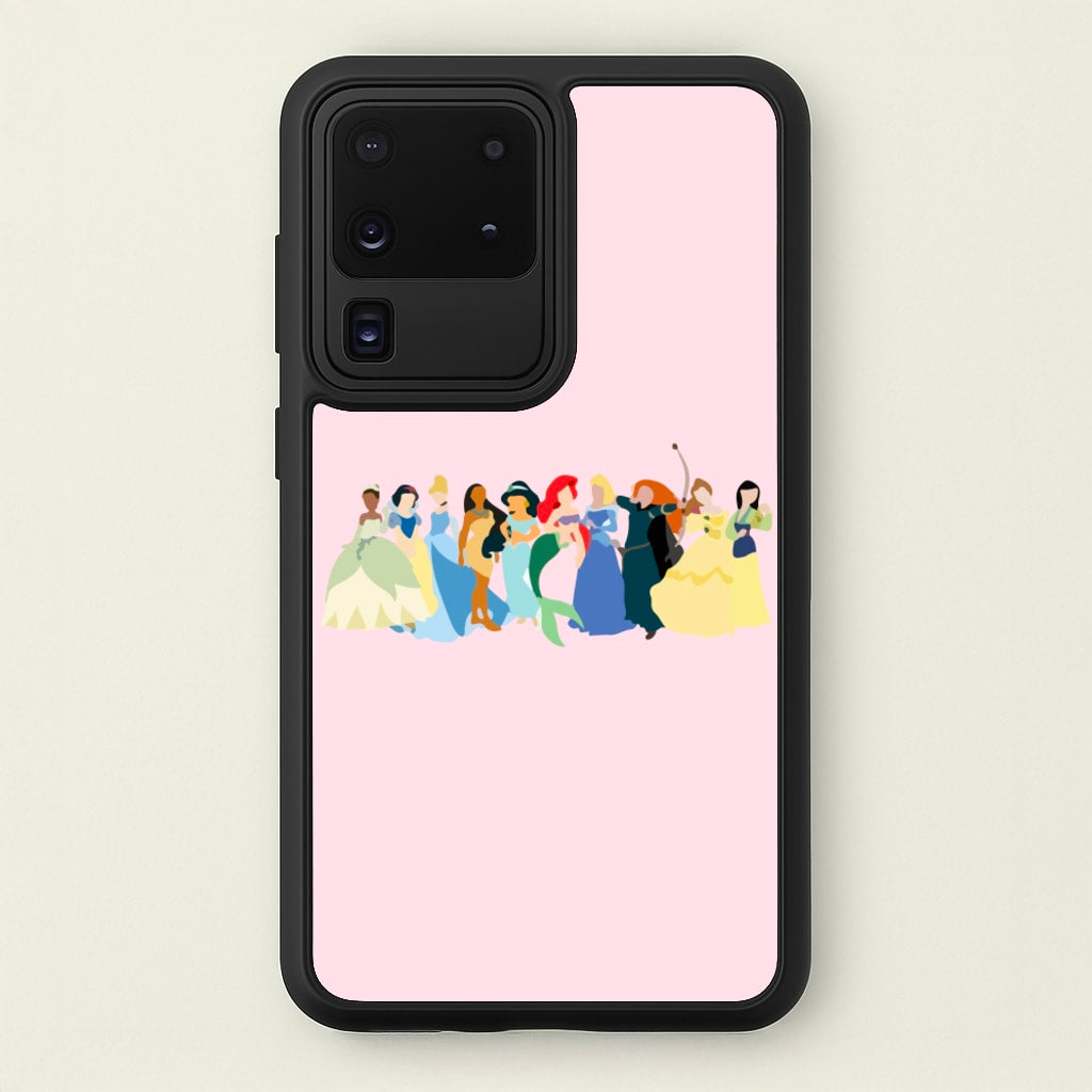 Fairytale Princesses Cast - Disney Phone Case for Galaxy S20 Ultra