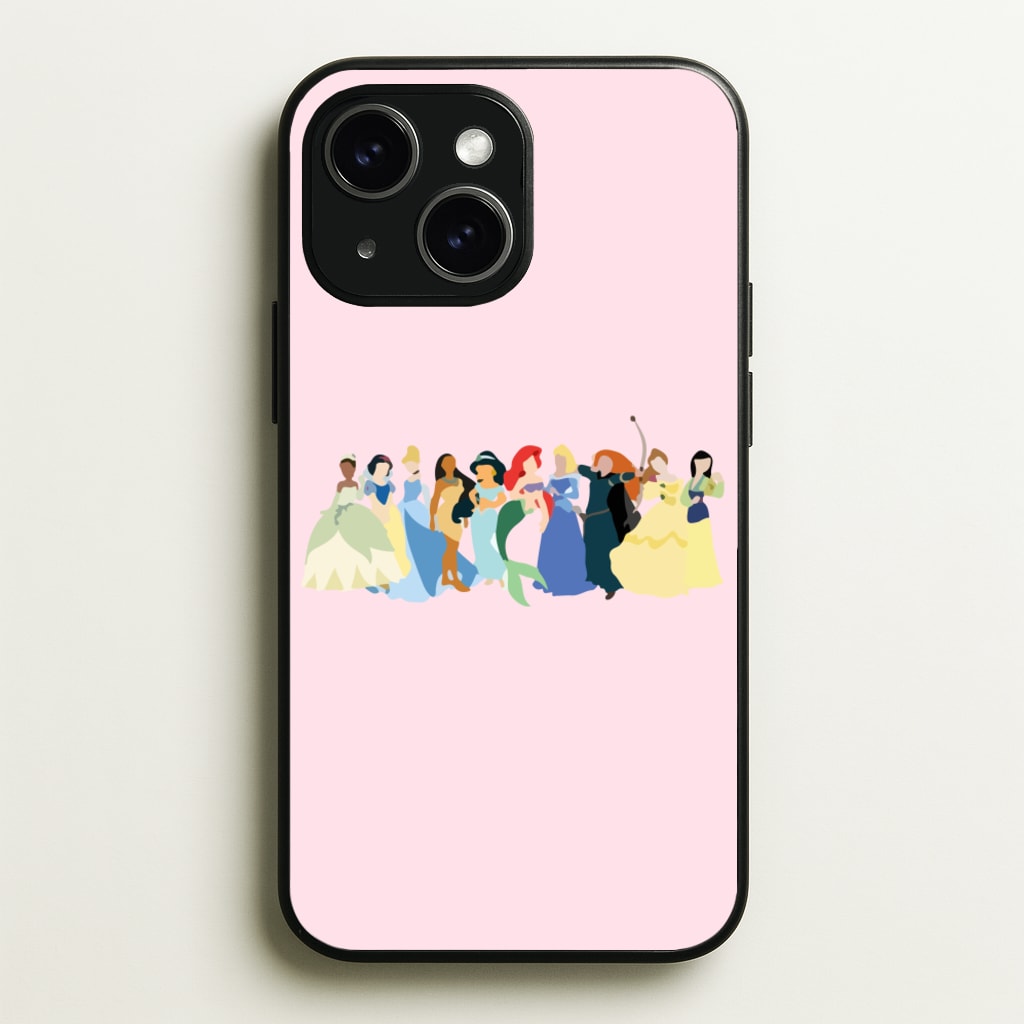 Fairytale Princesses Cast - Disney Phone Case for iPhone 15 Plus
