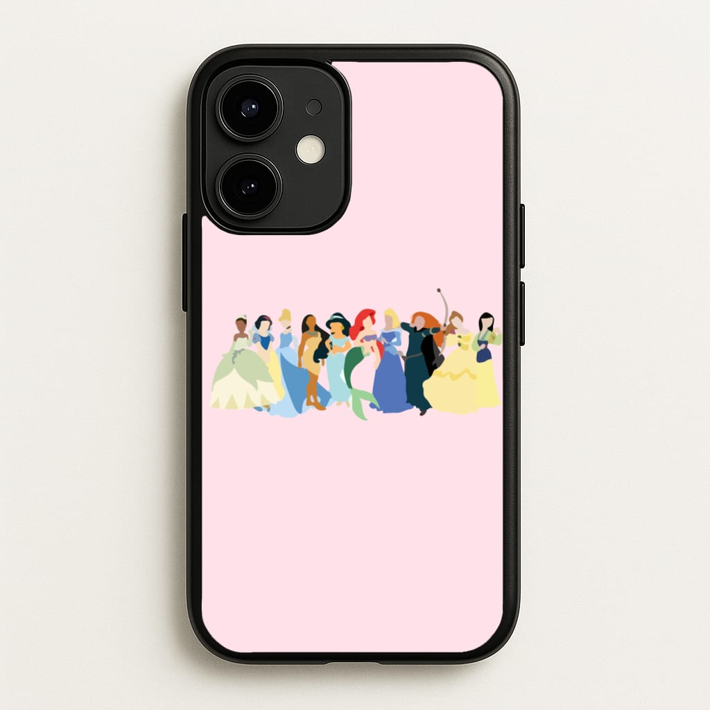 Fairytale Princesses Cast - Disney Phone Case for iPhone 12 Mini