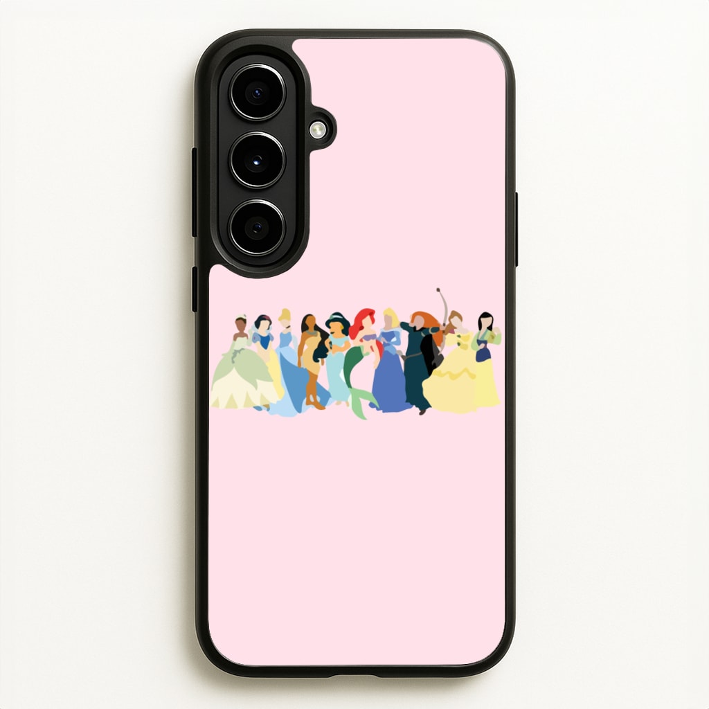 Fairytale Princesses Cast - Disney Phone Case for Galaxy A56