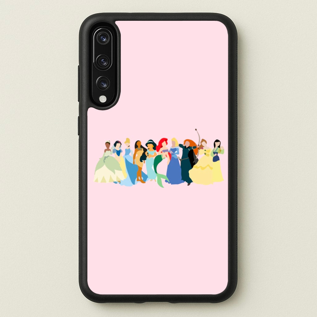Fairytale Princesses Cast - Disney Phone Case for Huawei P20 Pro