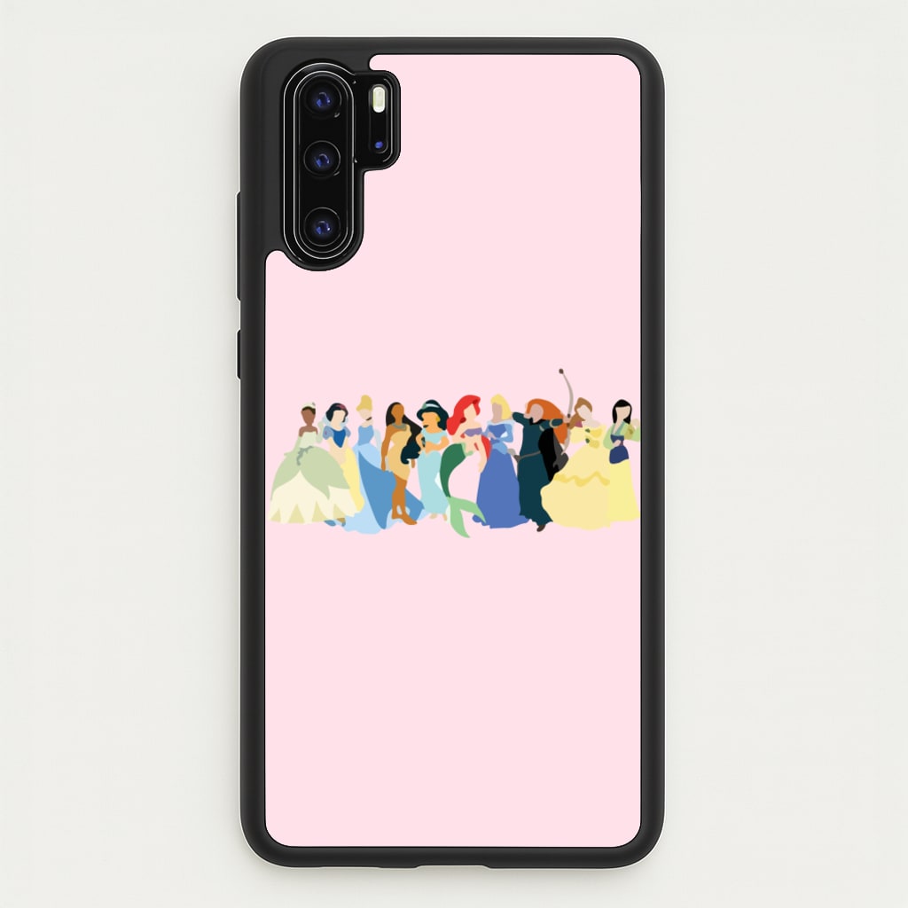Fairytale Princesses Cast - Disney Phone Case for Huawei P30 Pro