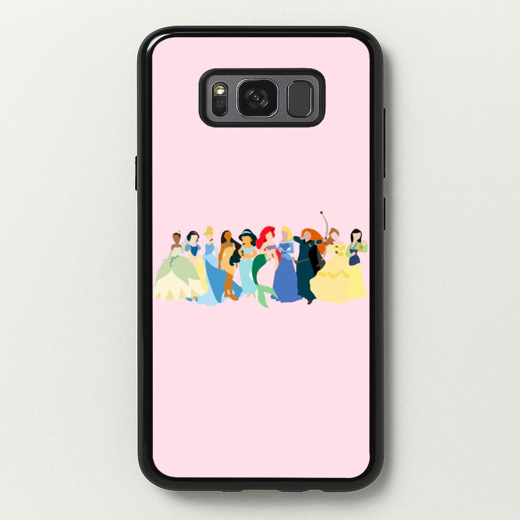 Fairytale Princesses Cast - Disney Phone Case for Galaxy S8 Plus