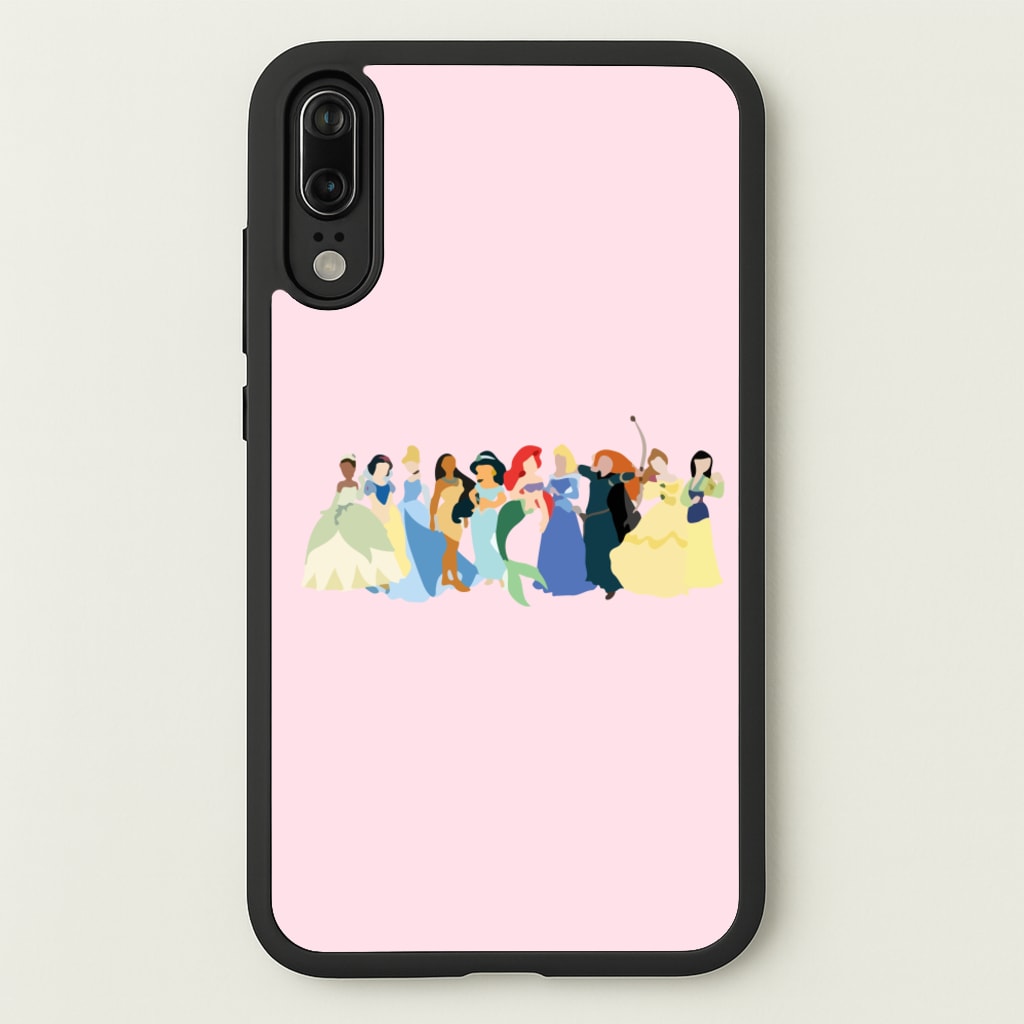 Fairytale Princesses Cast - Disney Phone Case for Huawei P20