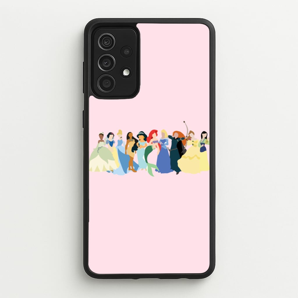 Fairytale Princesses Cast - Disney Phone Case for Galaxy A52 / A52s