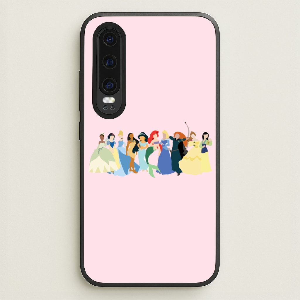 Fairytale Princesses Cast - Disney Phone Case for Huawei P30