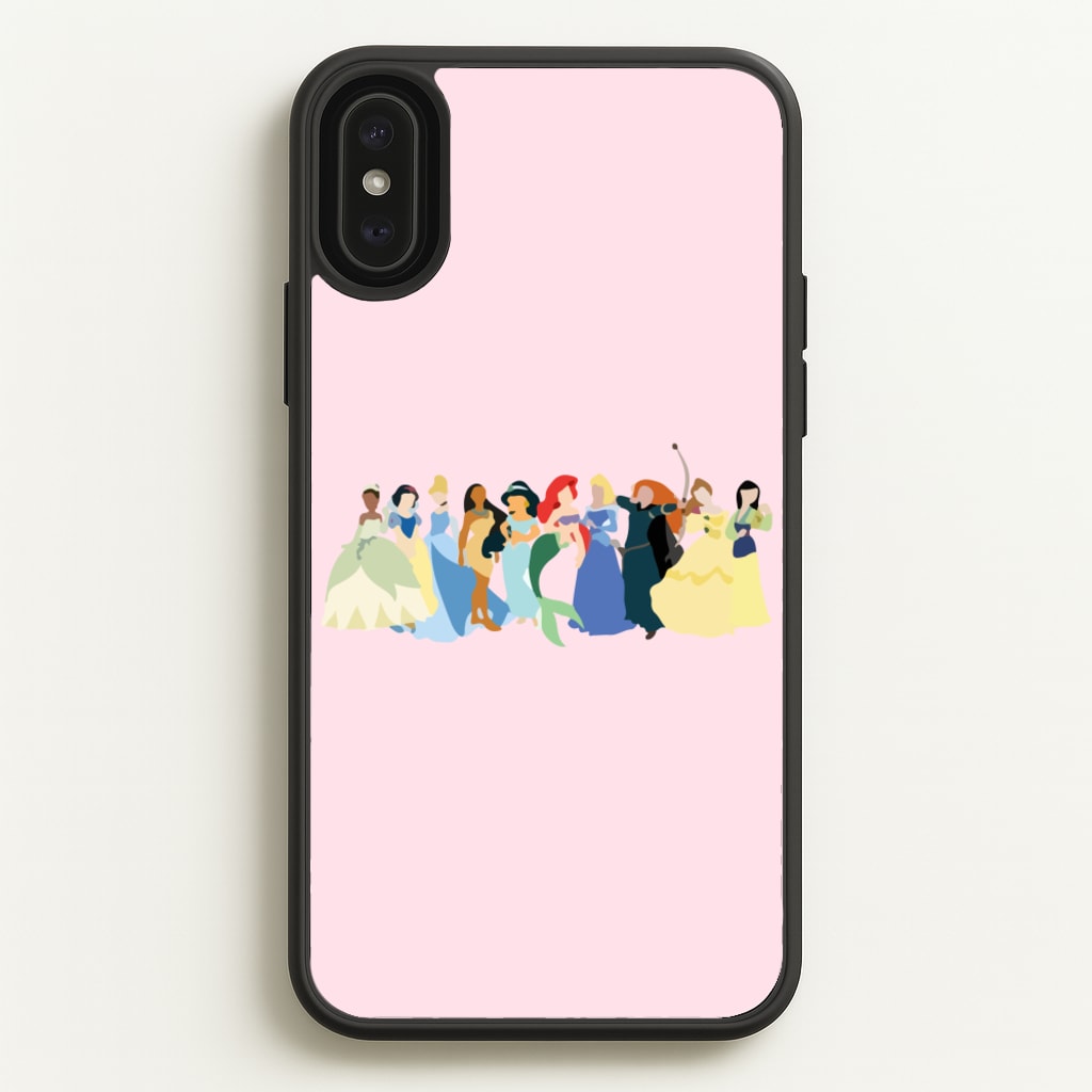 Fairytale Princesses Cast - Disney Phone Case for iPhone XS Max