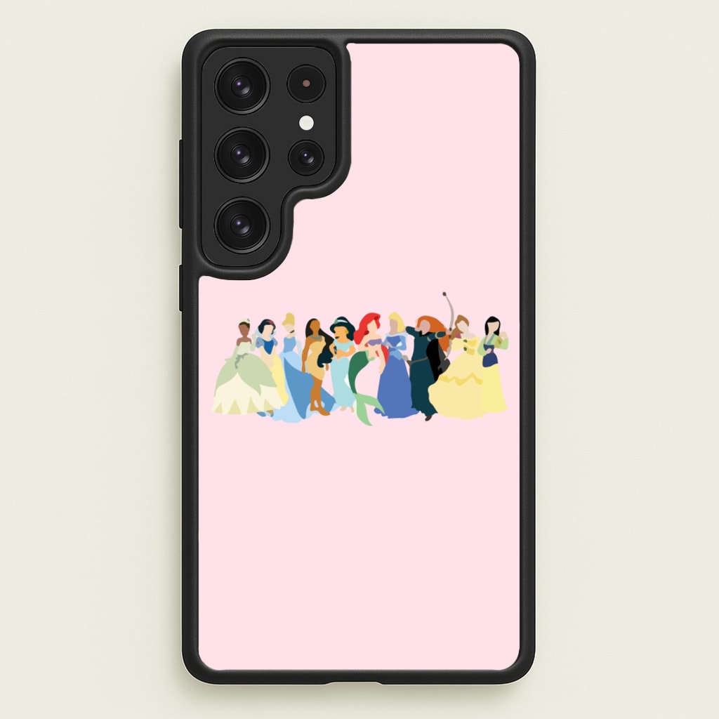 Fairytale Princesses Cast - Disney Phone Case for Galaxy S22 Ultra