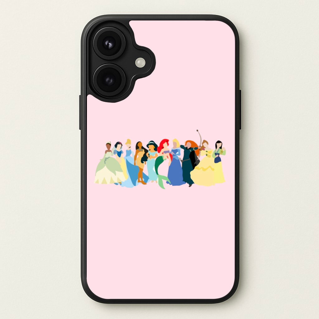 Fairytale Princesses Cast Phone Case for iPhone 17