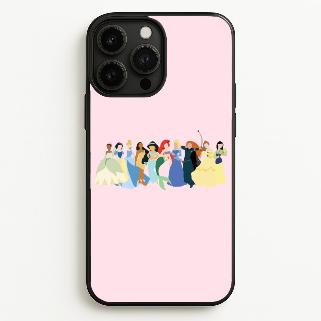 Fairytale Princesses Cast - Disney Phone Case for iPhone 13 Pro Max