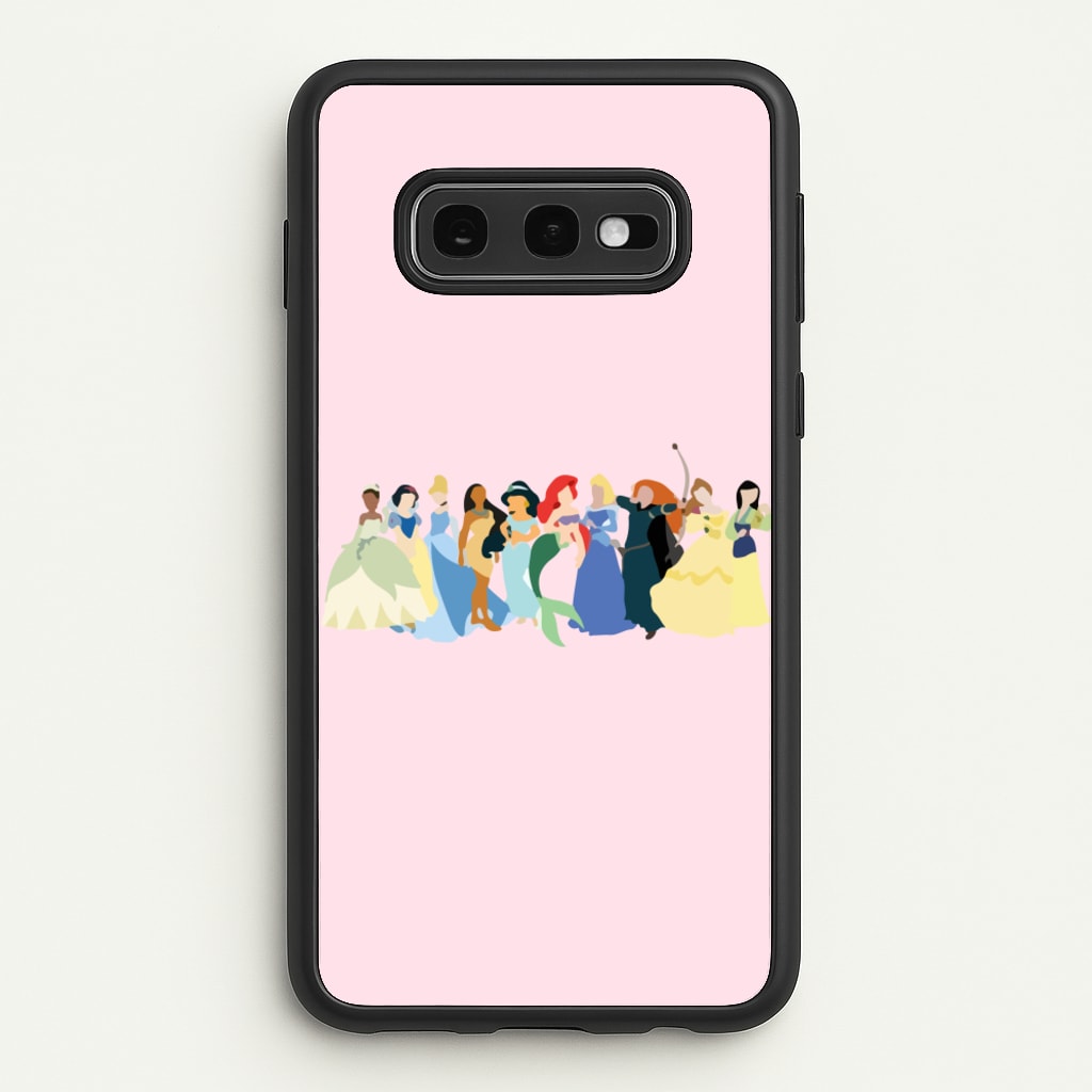 Fairytale Princesses Cast - Disney Phone Case for Galaxy S10e