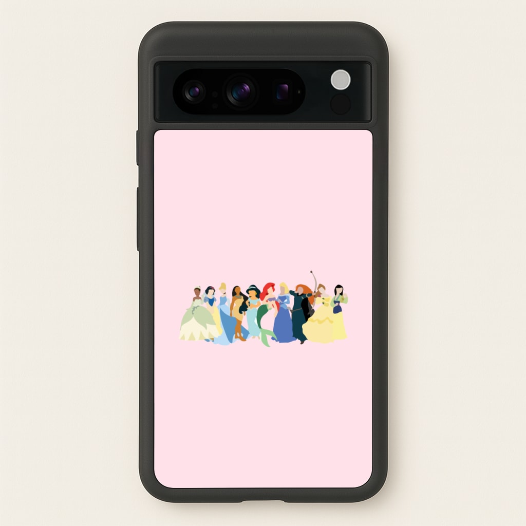 Fairytale Princesses Cast - Disney Phone Case for Google Pixel 8 Pro