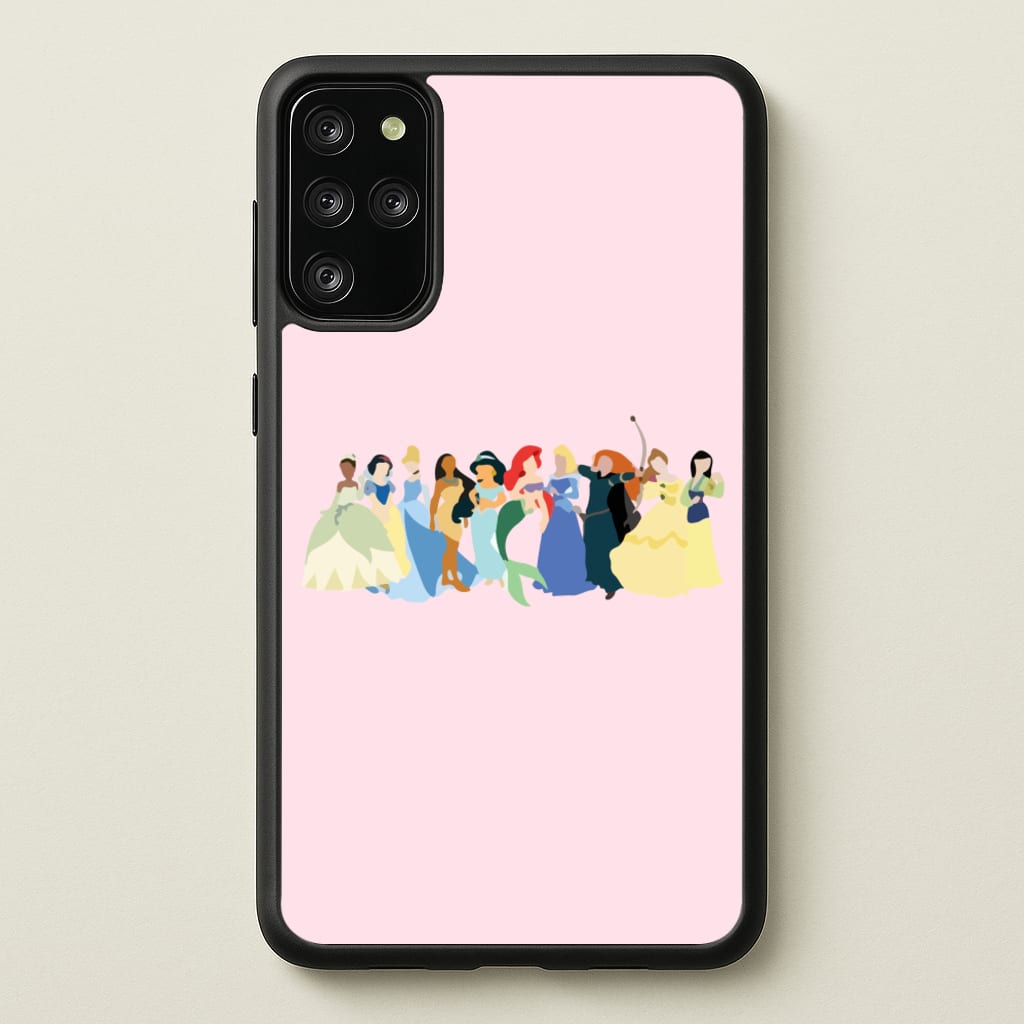 Fairytale Princesses Cast - Disney Phone Case for Galaxy S20 Plus