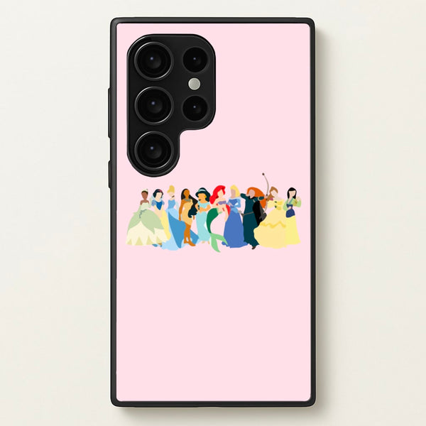 Fairytale Princesses Cast - Disney Phone Case for Galaxy S24 Ultra