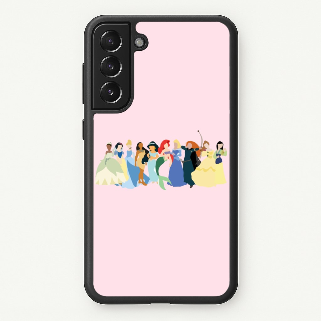 Fairytale Princesses Cast - Disney Phone Case for Galaxy S21FE