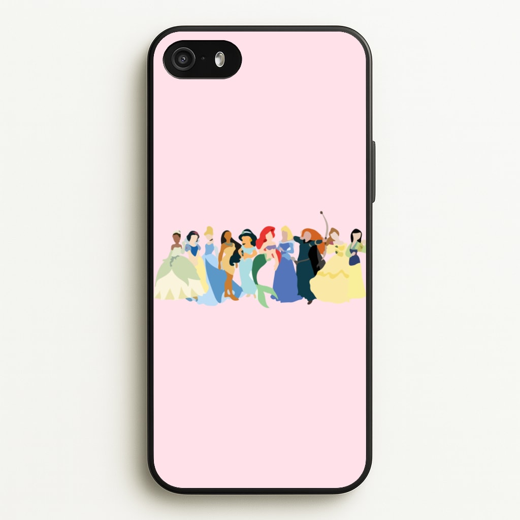 Fairytale Princesses Cast - Disney Phone Case for iPhone 5 / 5s / SE 2016