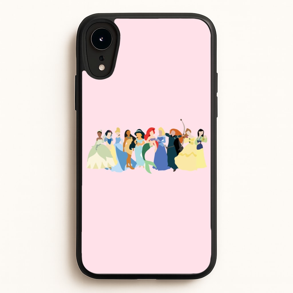 Fairytale Princesses Cast - Disney Phone Case for iPhone XR