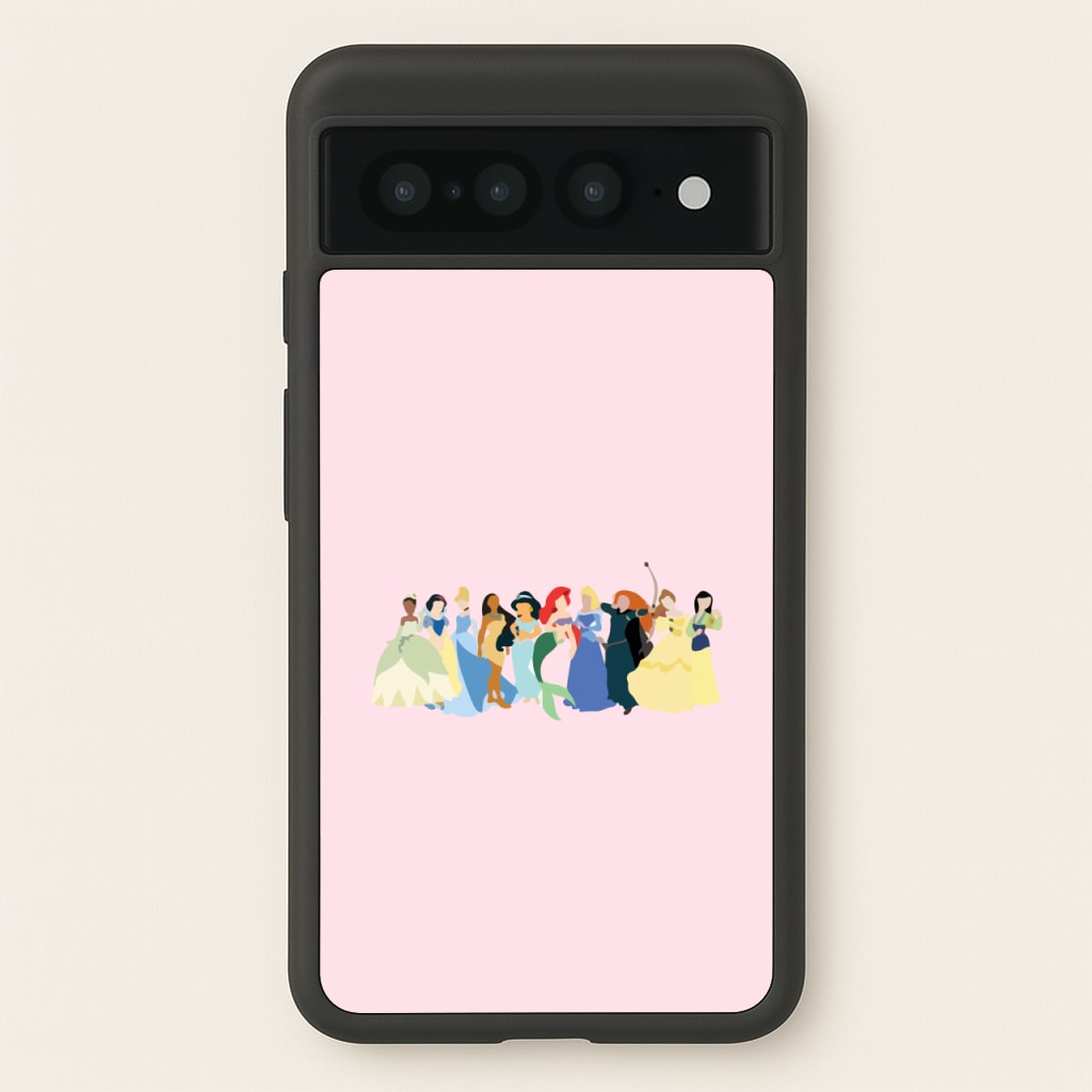 Fairytale Princesses Cast - Disney Phone Case for Google Pixel 7 Pro