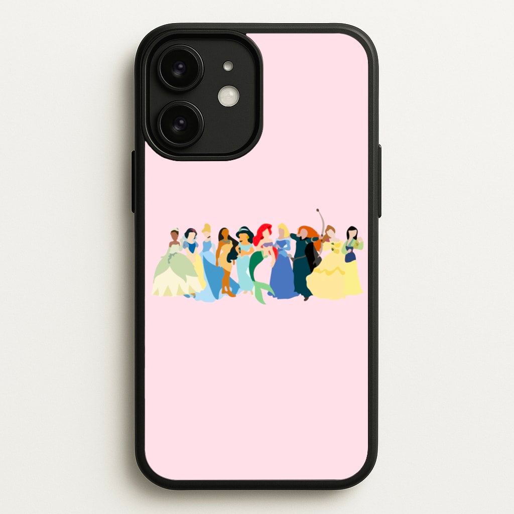 Fairytale Princesses Cast - Disney Phone Case for iPhone 11